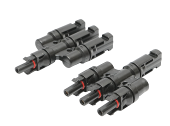 Set 2 conectori triplu tip MC4 pentru cablu solar