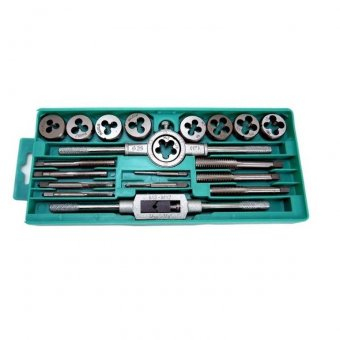 Trusa filiere si tarozi M3-M12 ,set 20 piese