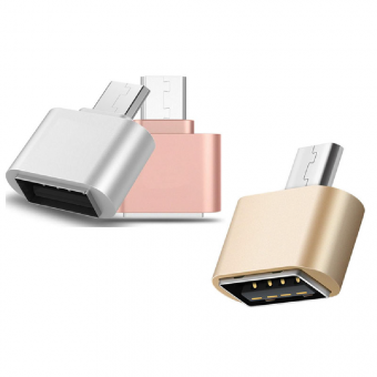 Adaptor OTG USB  mama → micro USB tata