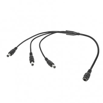 Adaptor alimentare 3 tata-1 mama 2,1x5,5x11 mm