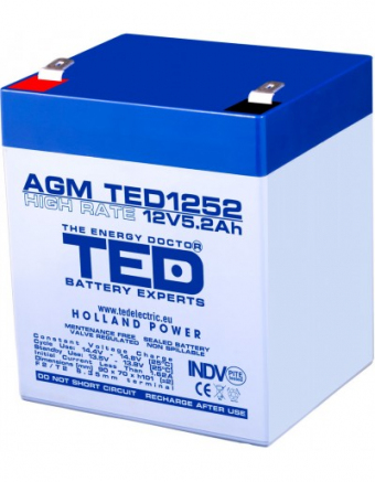 Acumulator stationar 12V 5,2Ah/6,1Ah