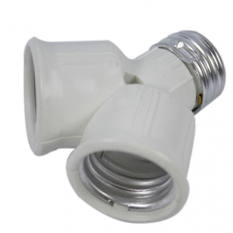 Adaptor dulie 1xE27-2xE27