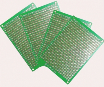  Cablaj de test, simplu placat,verde - 50x70mm