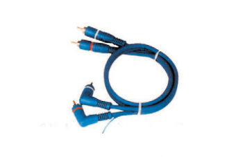 CABLU 2xRCA TATA - 2xRCA TATA + REMOTE 90 grade 5M