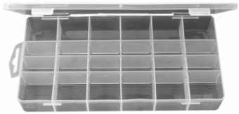 Cutie plastic, 24 compartimente - 208x110x30mm