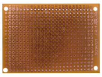 Cablaj de test, simplu placat - 50x70mm