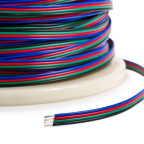 CABLU  ALIMENTARE BANDA LED RGB CU 4 FIRE